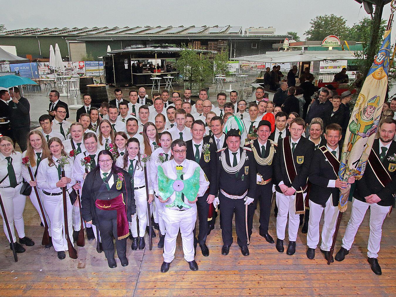 Michael Eickens neuer König der St.-Hubertus-Bruderschaft Straelen 