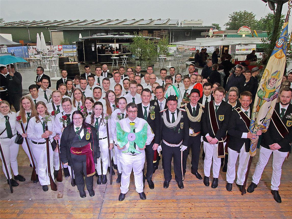 Michael Eickens neuer König der St.-Hubertus-Bruderschaft Straelen