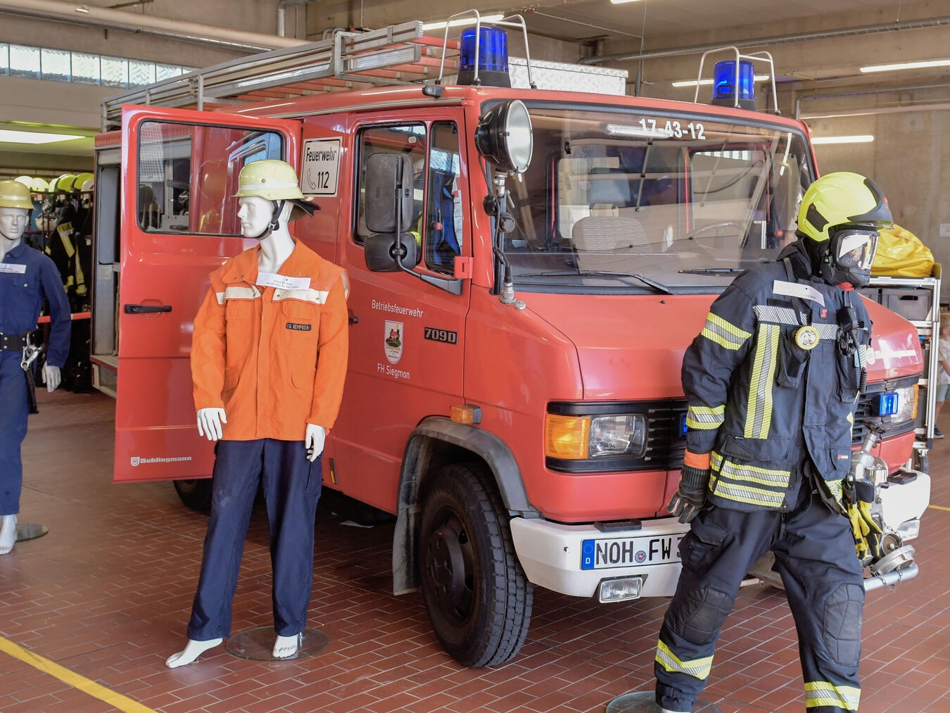 Erster Blaulichttag in Kevelaer