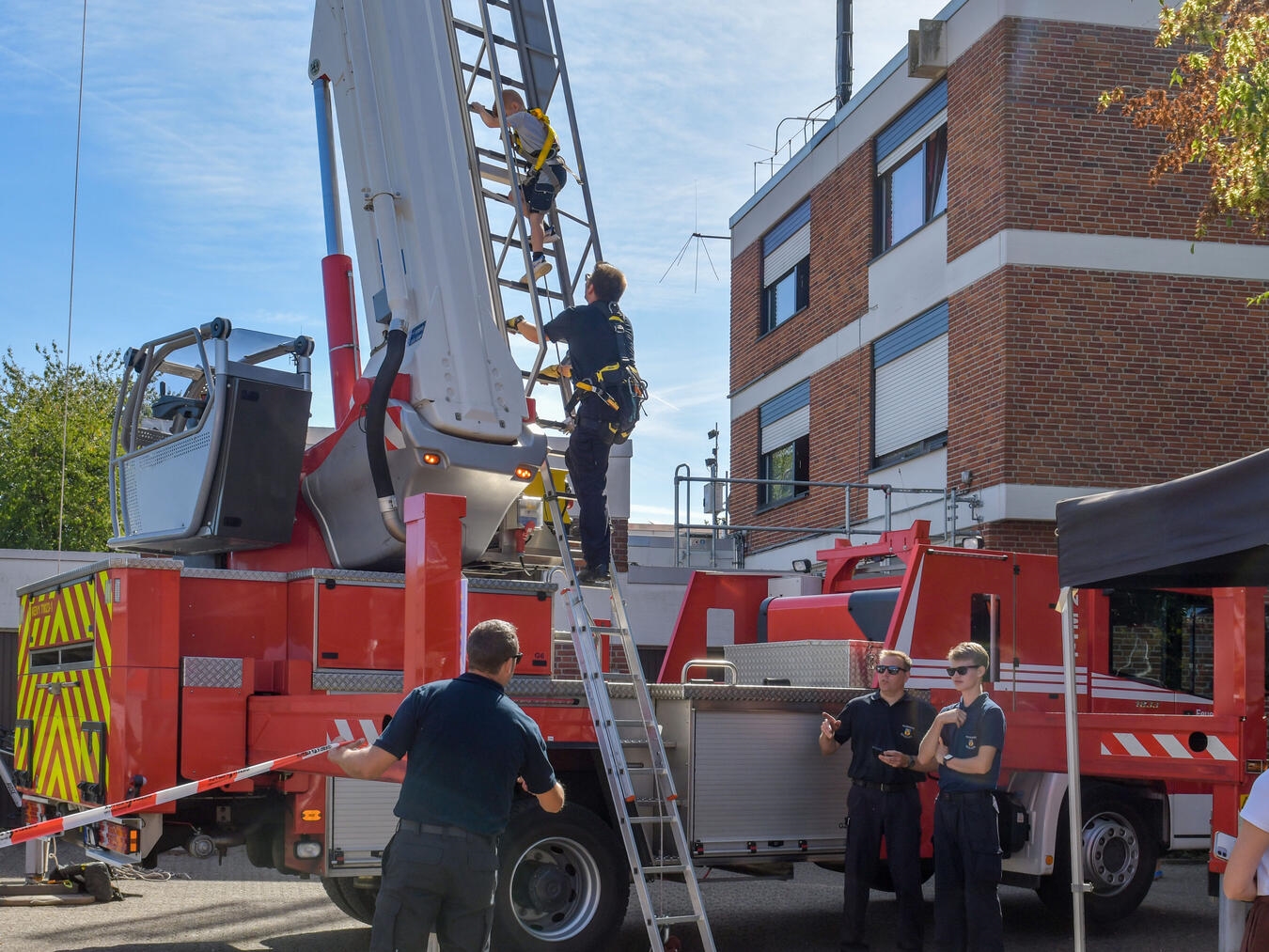 Erster Blaulichttag in Kevelaer