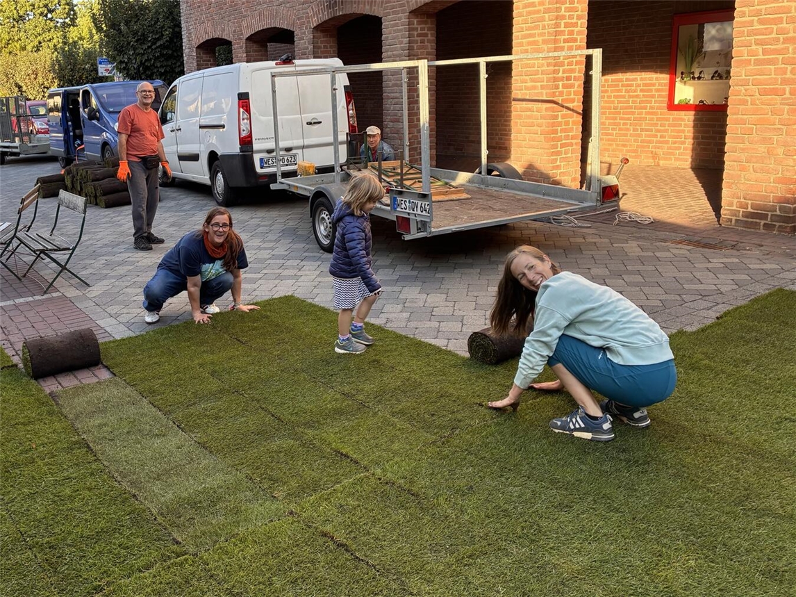 Grüne schaffen neue Parkanlage in Xanten