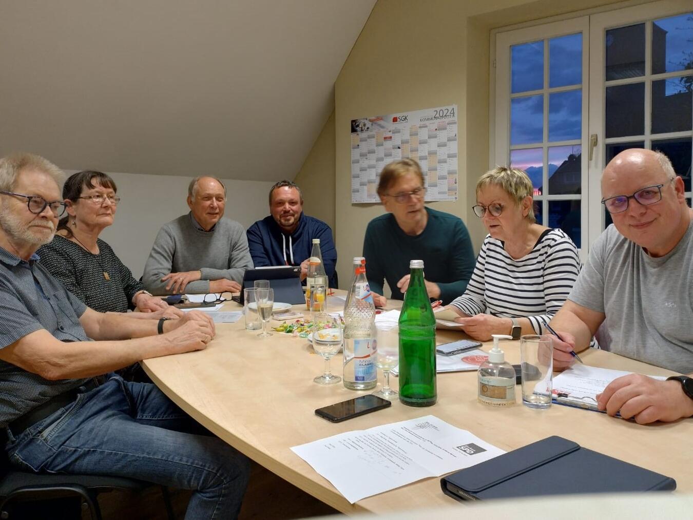 SPD Kerken: Erste Vorstandssitzung mit Uwe Priefert 