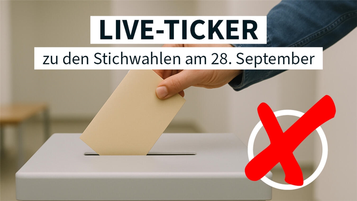 Heute Stichwahl in mehreren Städten – NN berichten live