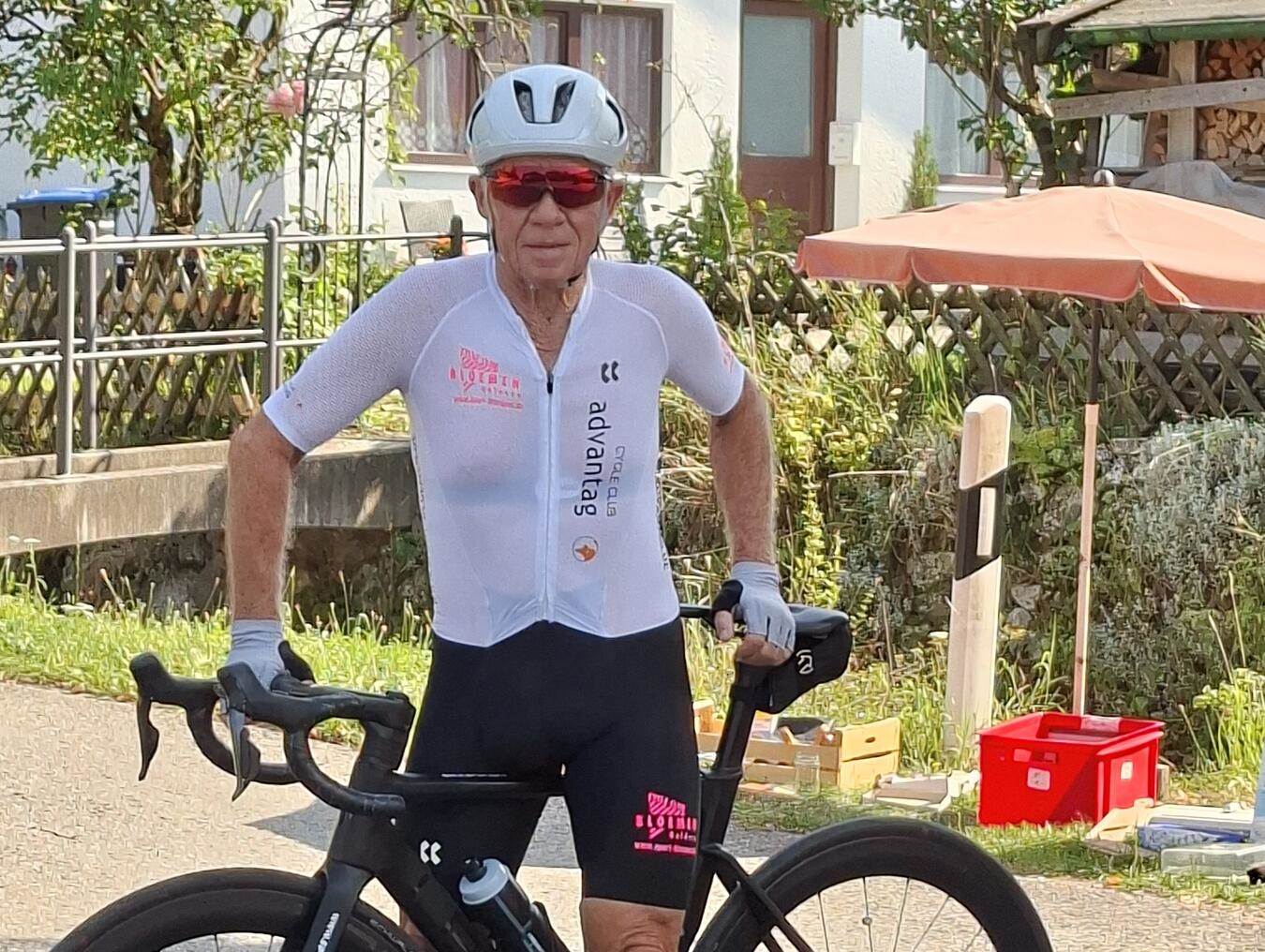 Gerd Bloemen am Start in Münster 