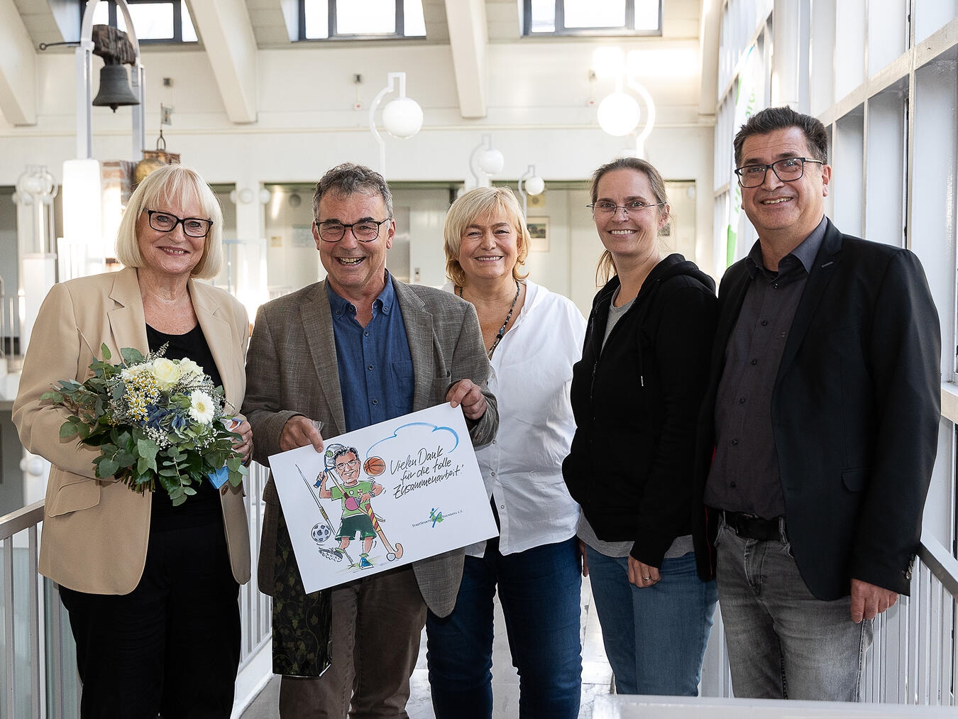 Stadtsportverband Rheinberg bedankt sich bei Dietmar Heyde für tolle Zusammenarbeit