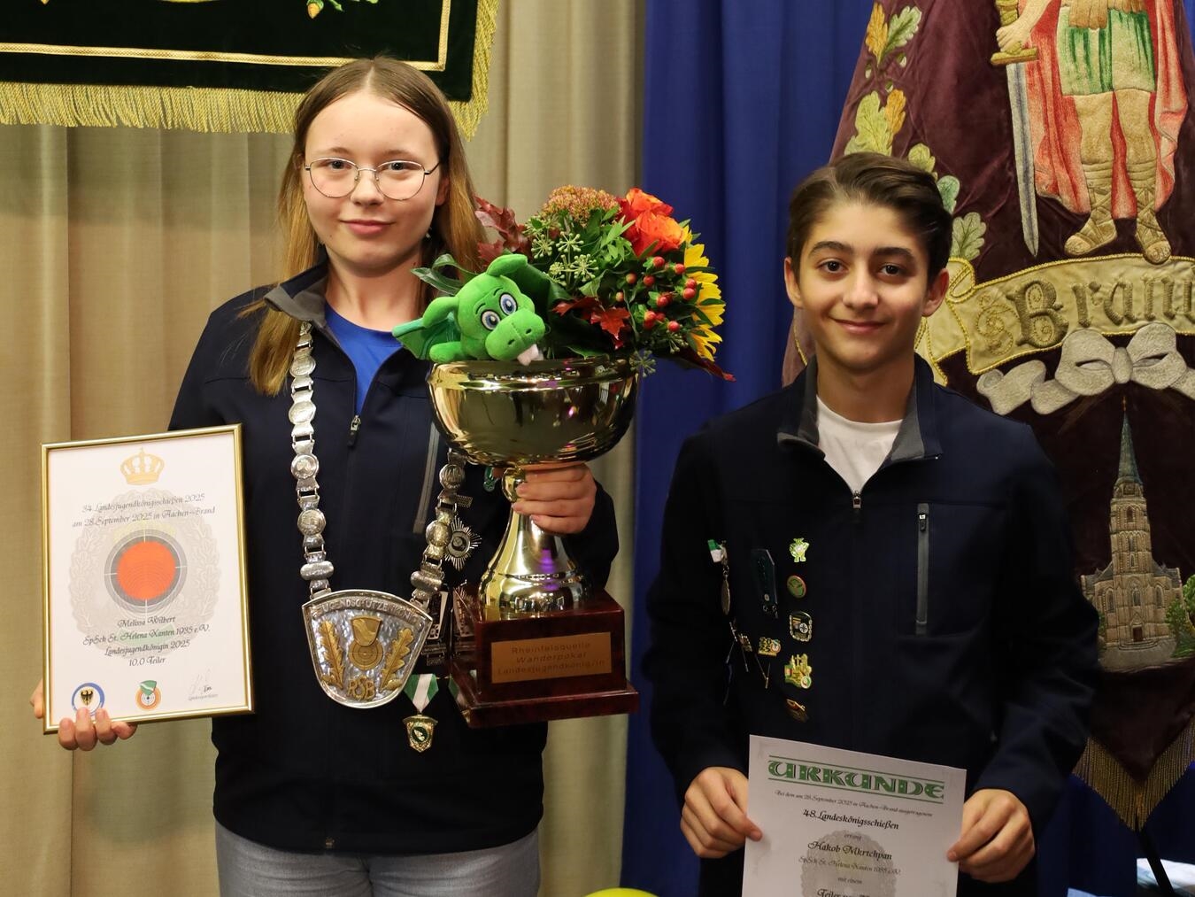 Sportschützen St. Helena Xanten: Melissa Wilbert ist neue Landesjugendkönigin
