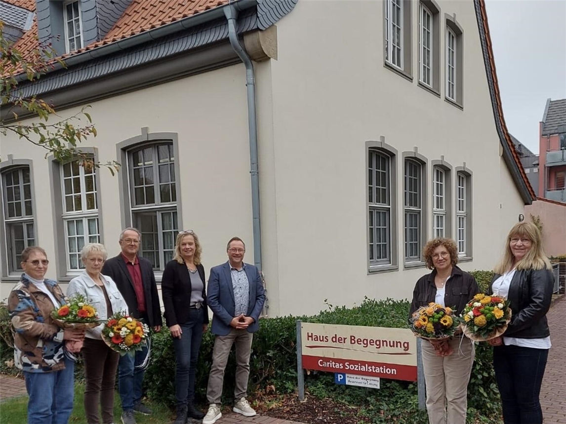 Staffelstabübergabe im Haus der Begegnung in Xanten