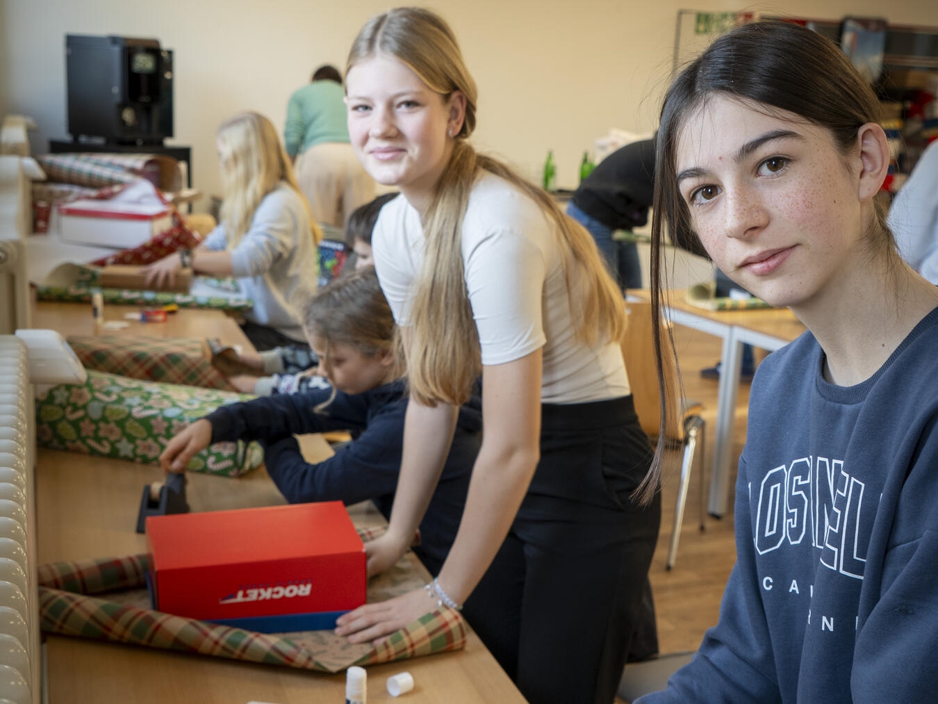 156 Päckchen für die Kevelaerer Tafel