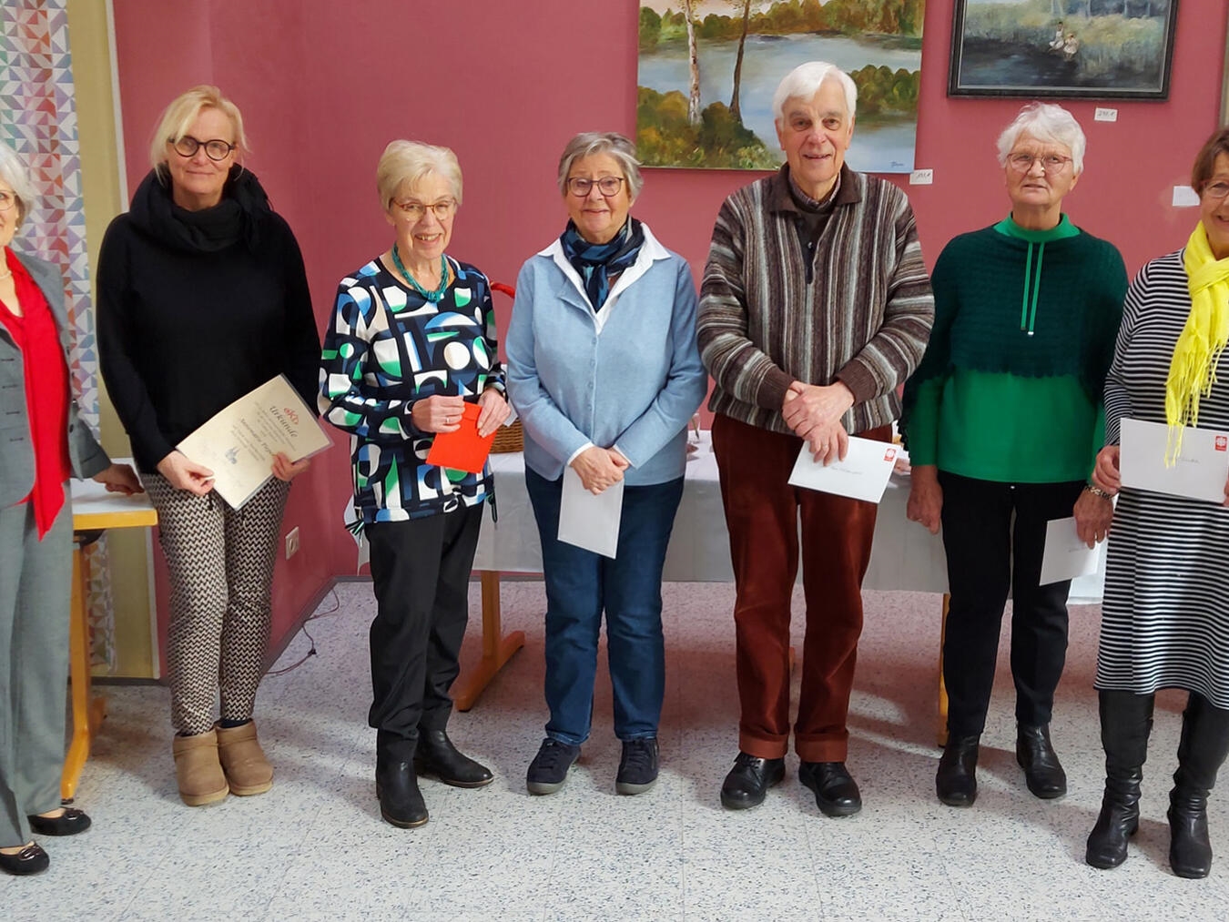 Xantener Caritas ehrt verdiente Mitglieder 