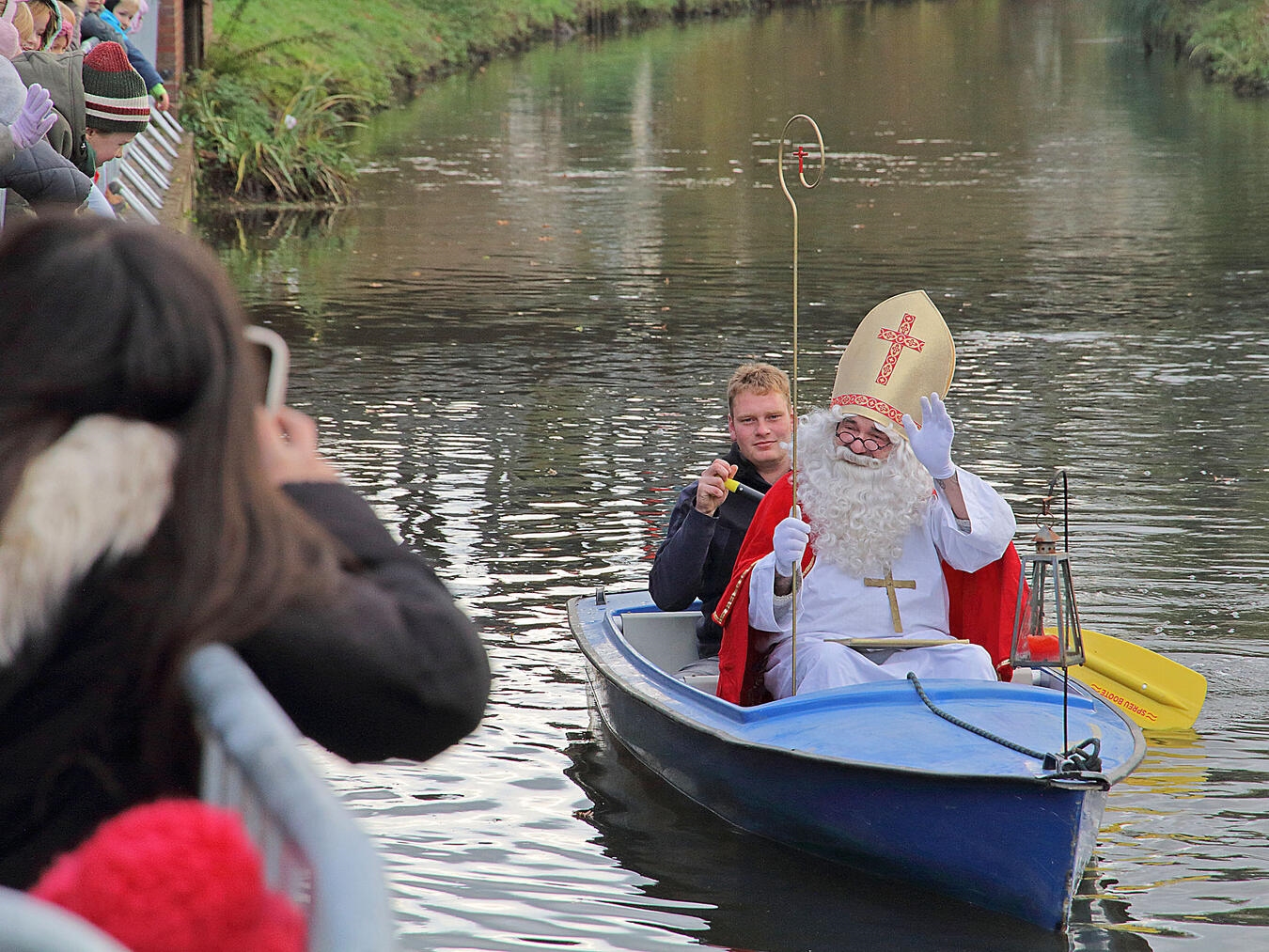 Der Nikolaus zu Gast in Wachtendonk 