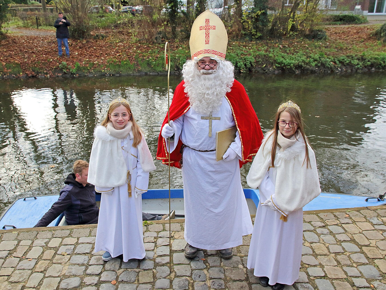 Der Nikolaus zu Gast in Wachtendonk 