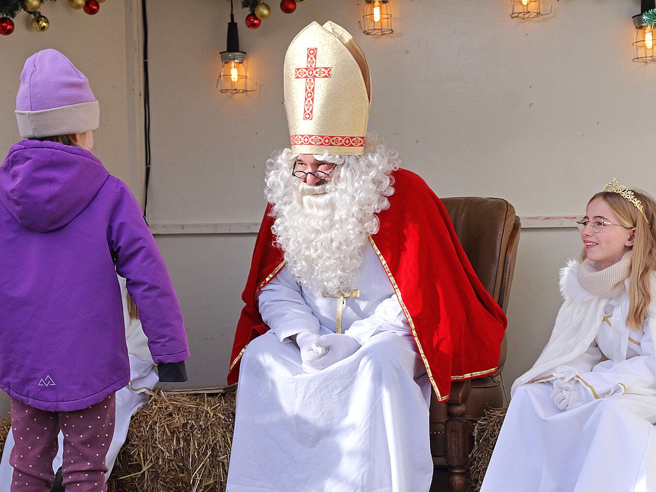 Der Nikolaus zu Gast in Wachtendonk 