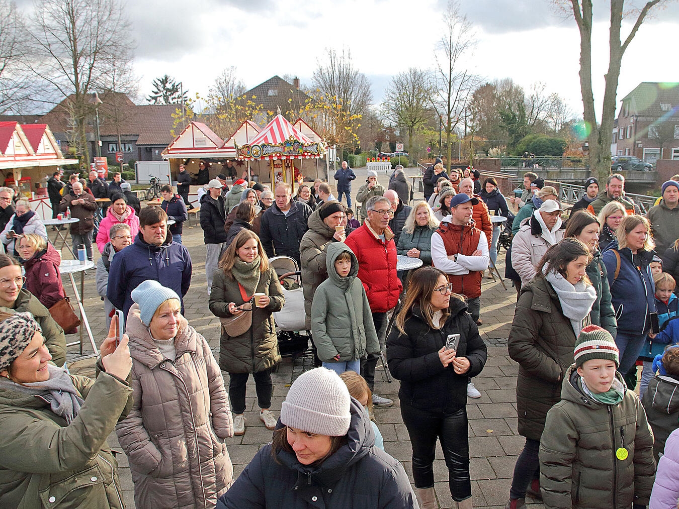 Der Nikolaus zu Gast in Wachtendonk 