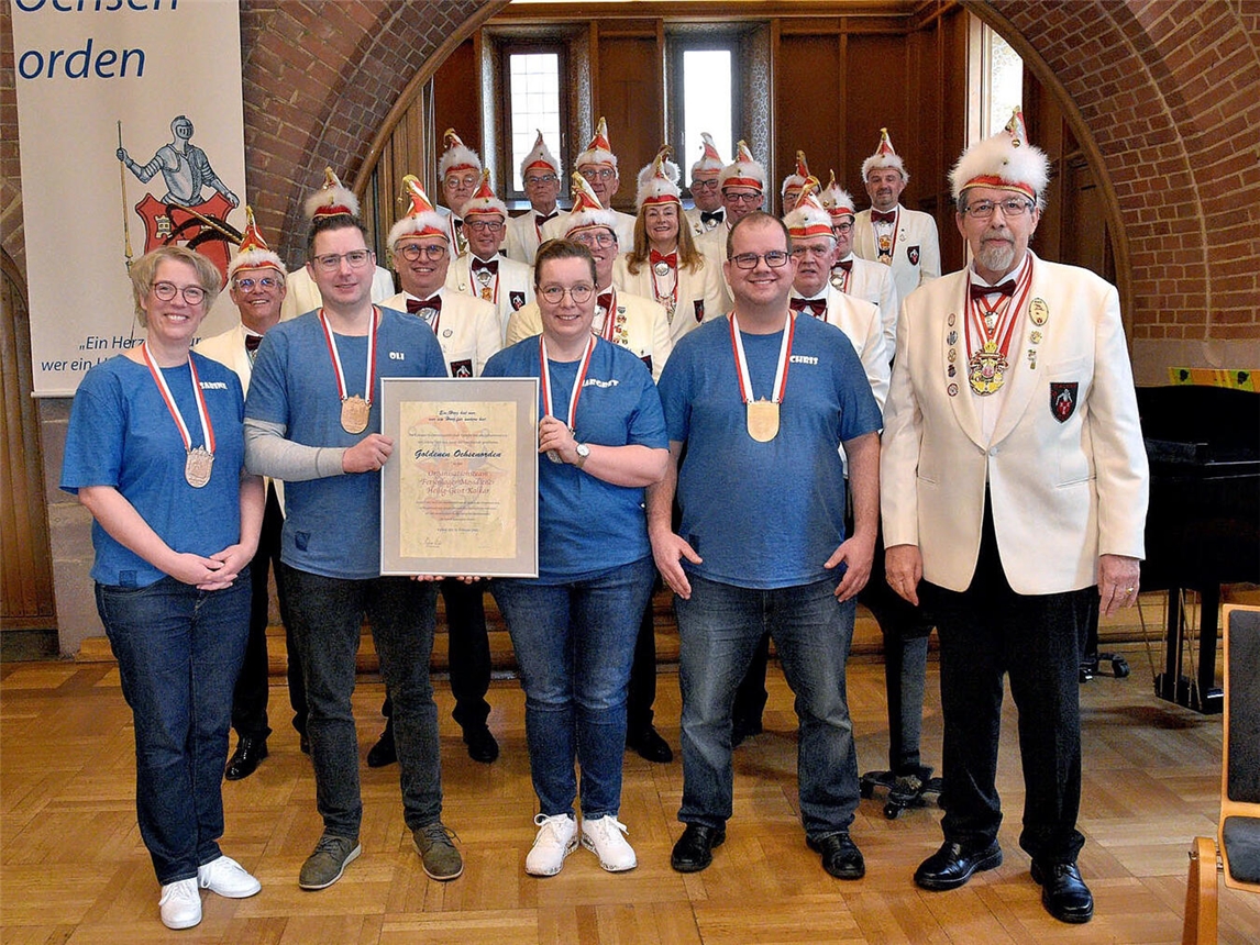 Kalkar: Goldener Ochsenorden für das Ferienlagermanagement