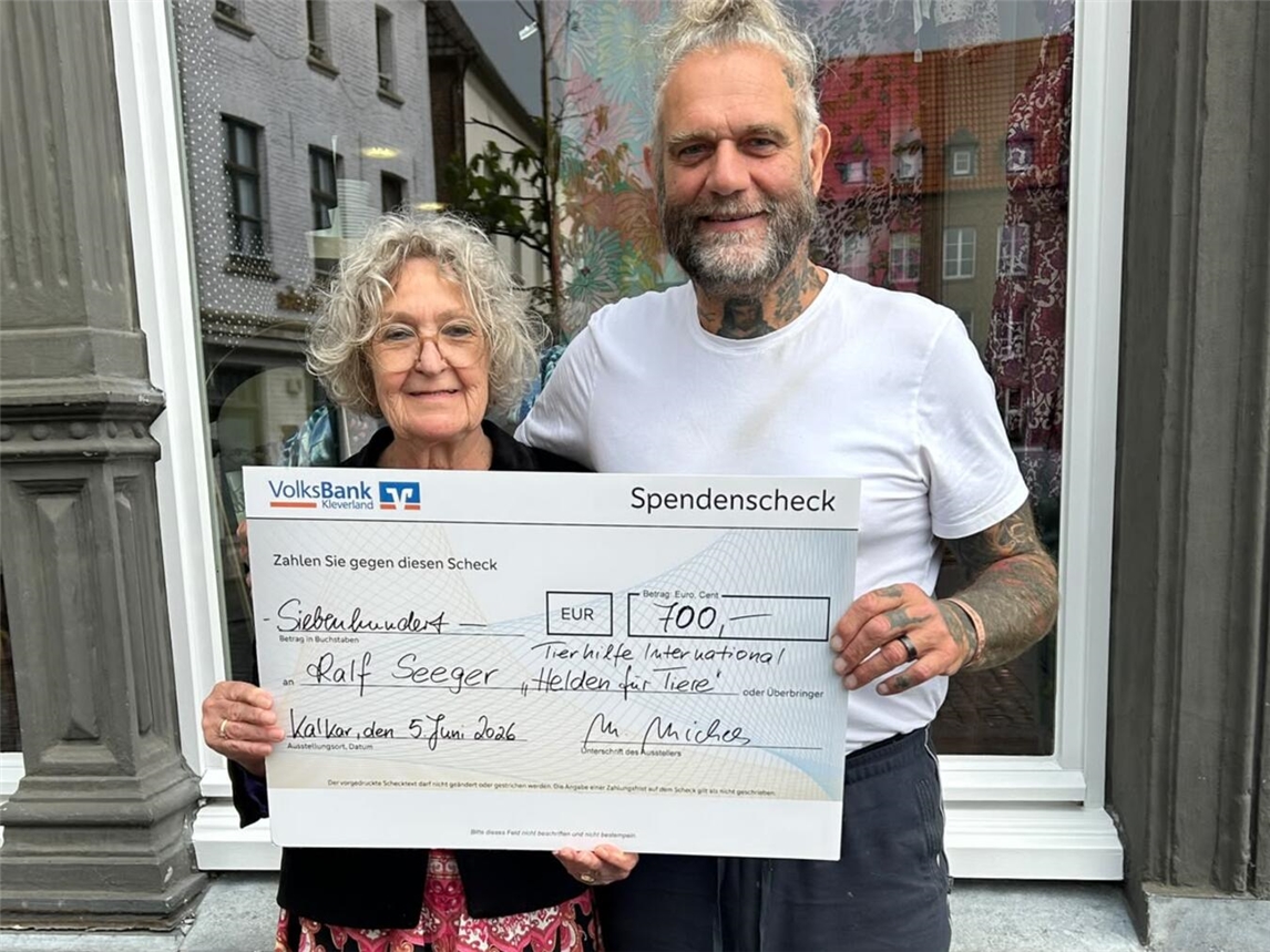 Spende an den Tierschützer Ralf Seeger