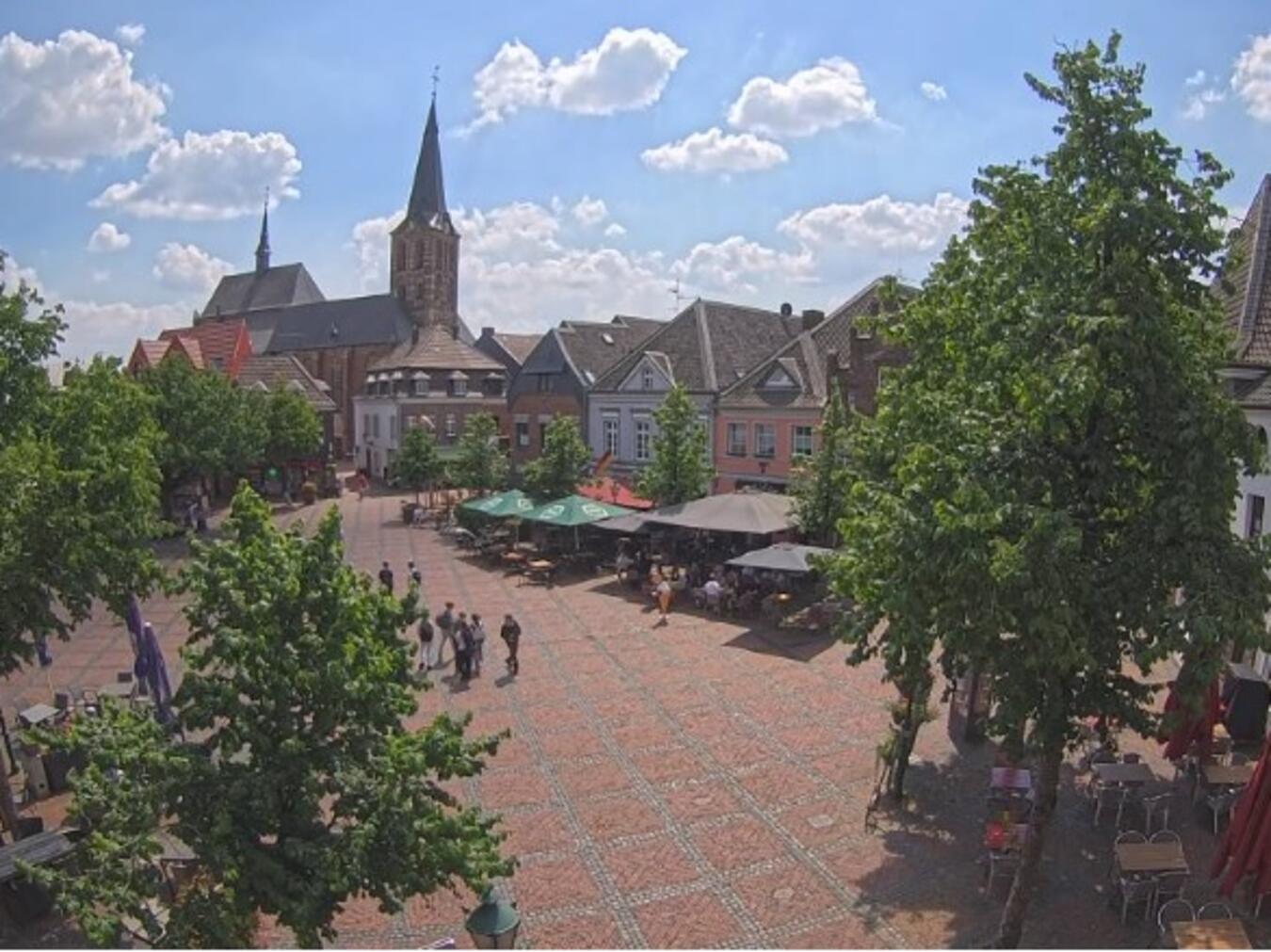 Live-Webcam auf dem Marktplatz 