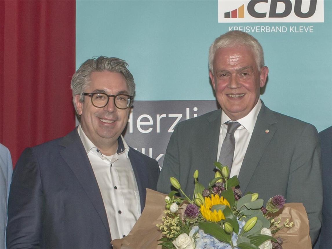 KREIS KLEVE. Der direkt gewählte CDU-Landtagsabgeordnete für die nördlichen und rechtsrheinischen Be