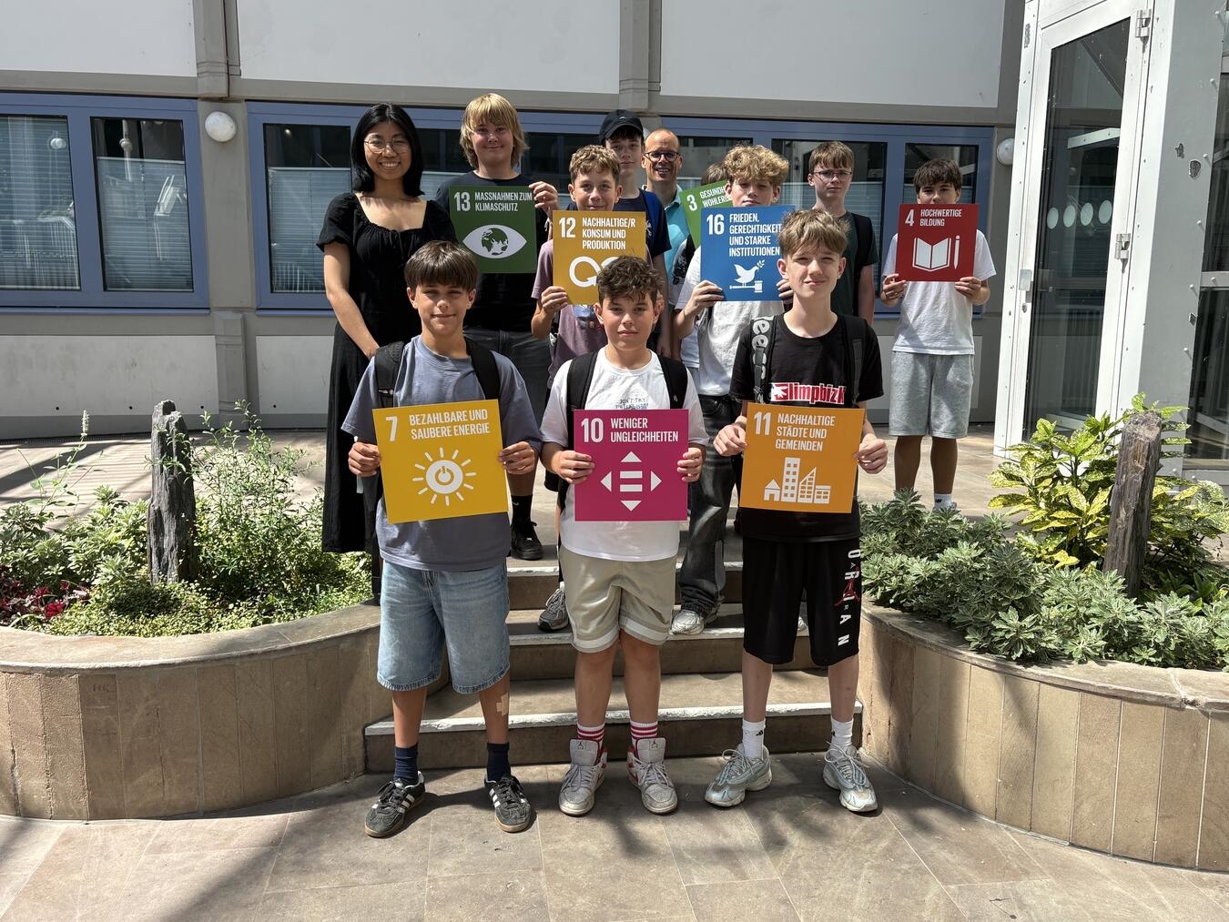 Clean-Up-Team zu Besuch im Stadthaus 