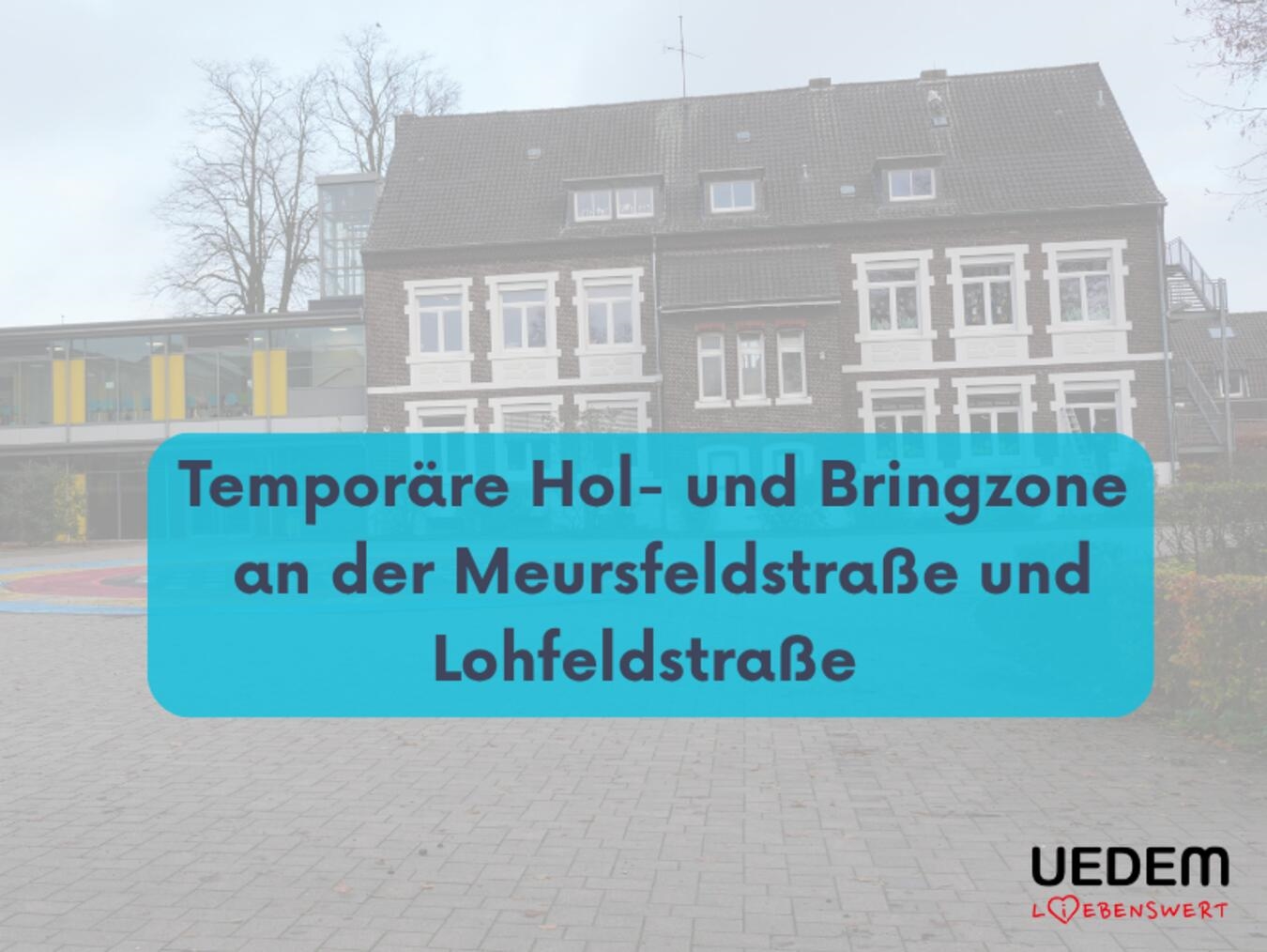 Gemeinde Uedem richtet vorübergehende Hol- und Bringzone ein 