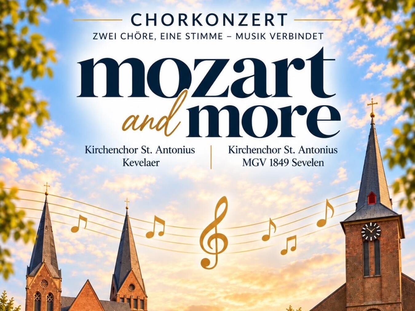 Chöre präsentieren „Mozart & more“ 