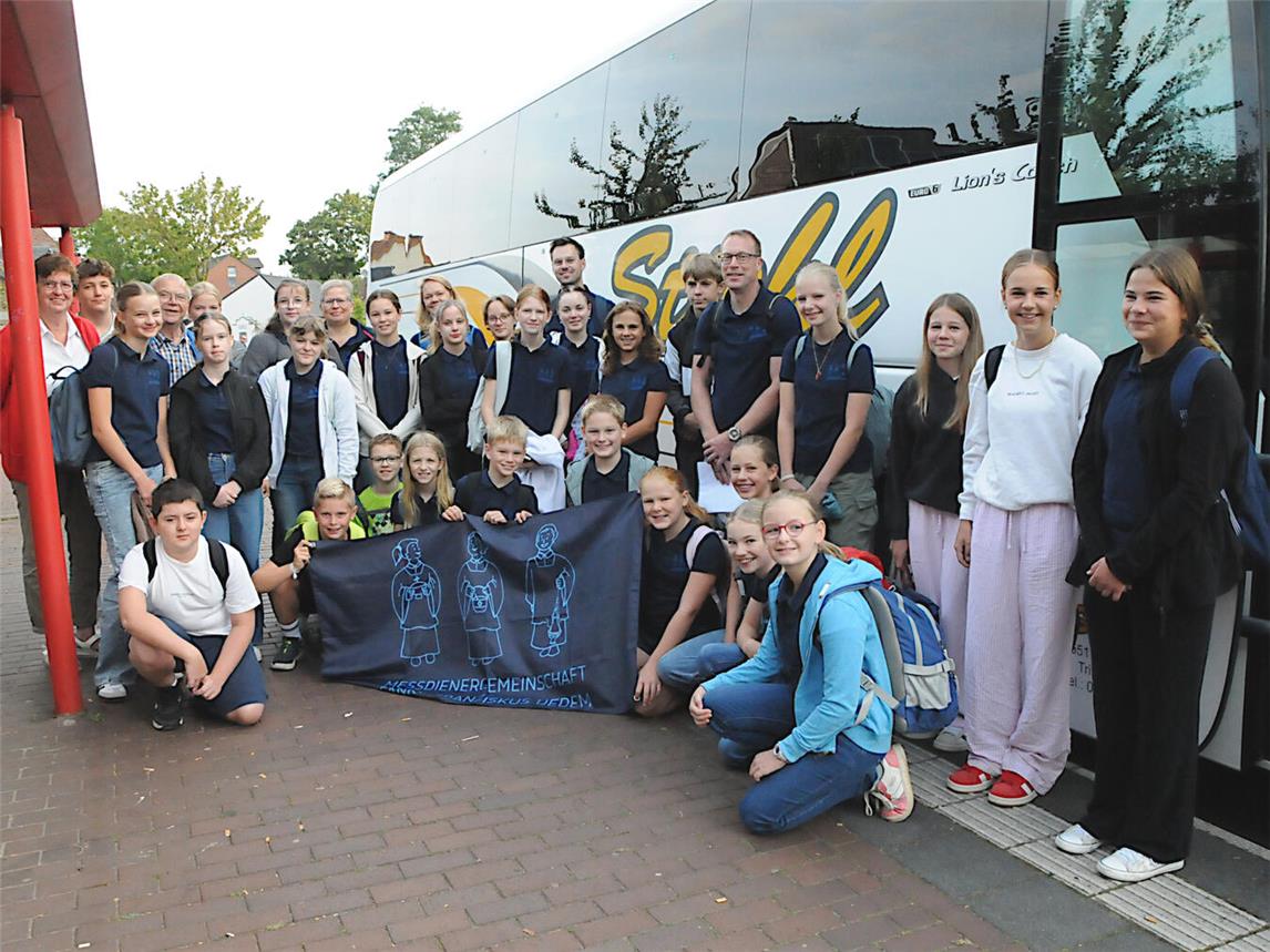 Filmreifer Ausflug der Uedemer Messdiener