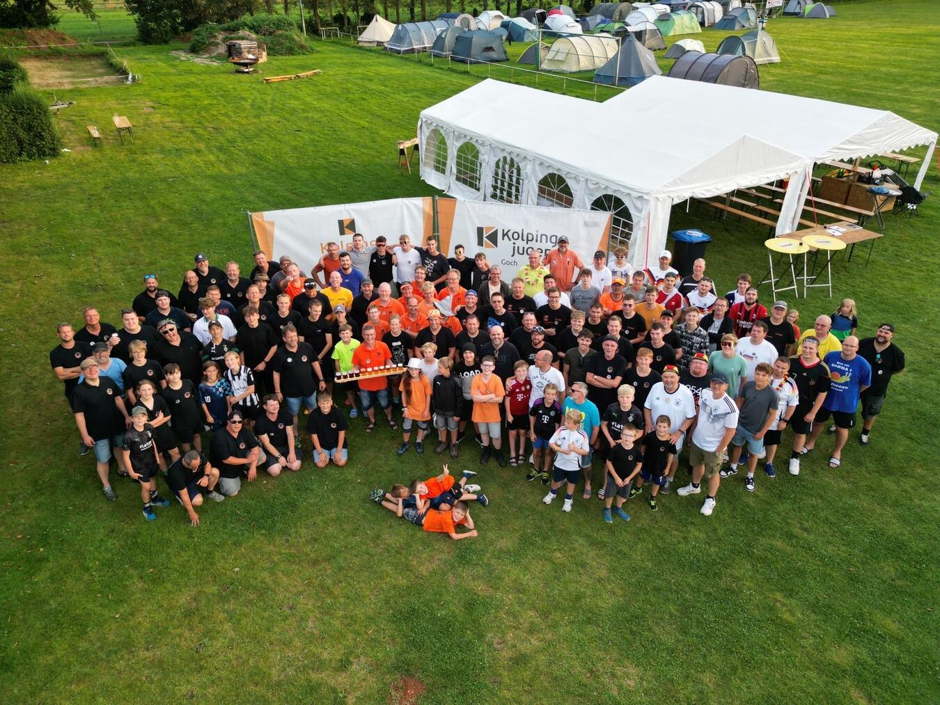 46. Vater-Sohn-Zeltlager der Kolpingsfamilien in Goch 