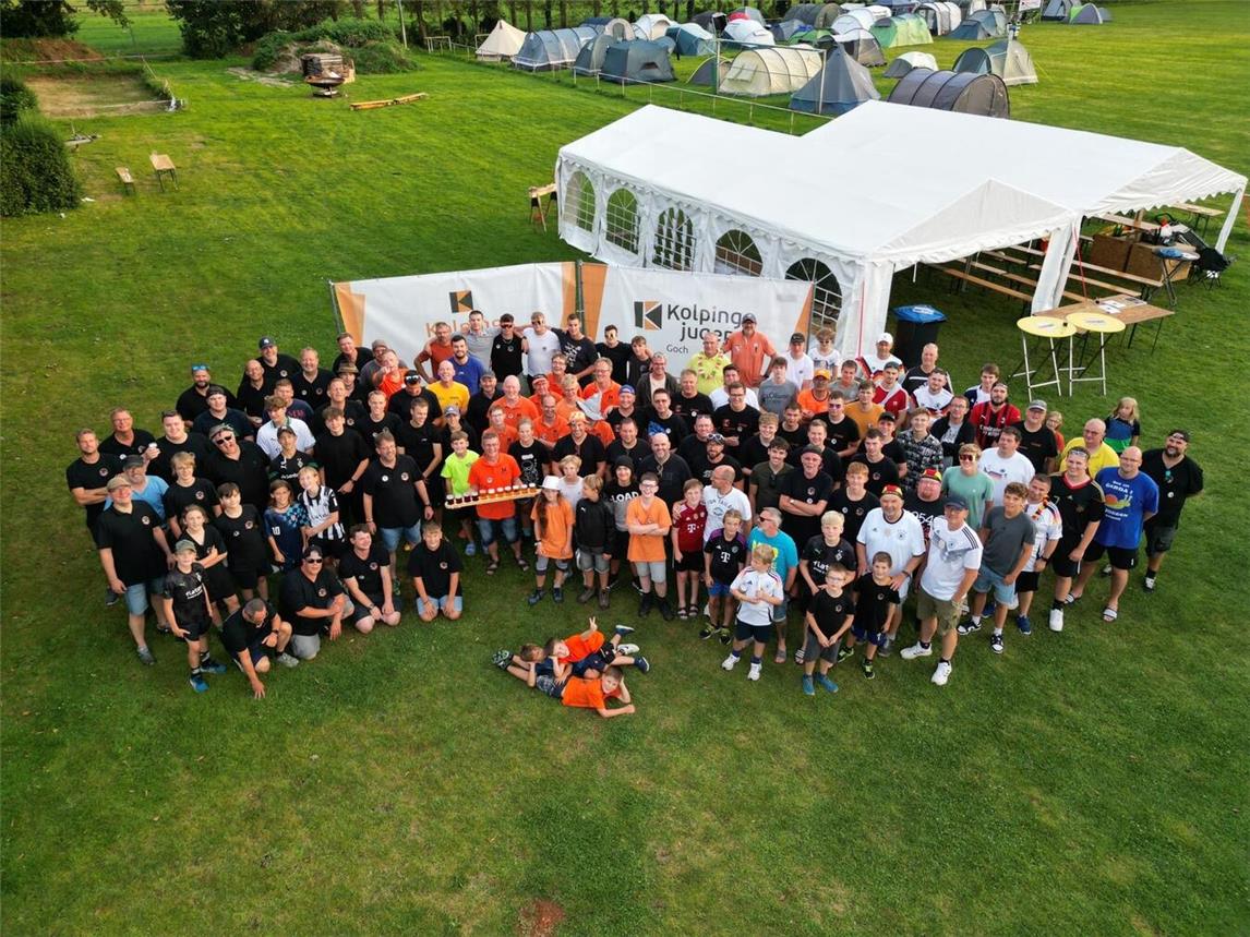 46. Vater-Sohn-Zeltlager der Kolpingsfamilien in Goch