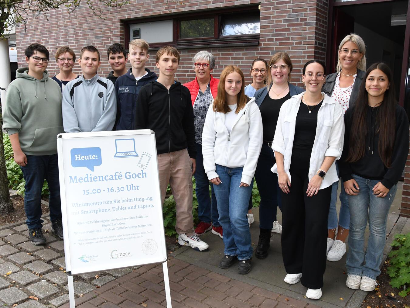 Mediencafé für Senioren in Goch wieder geöffnet 