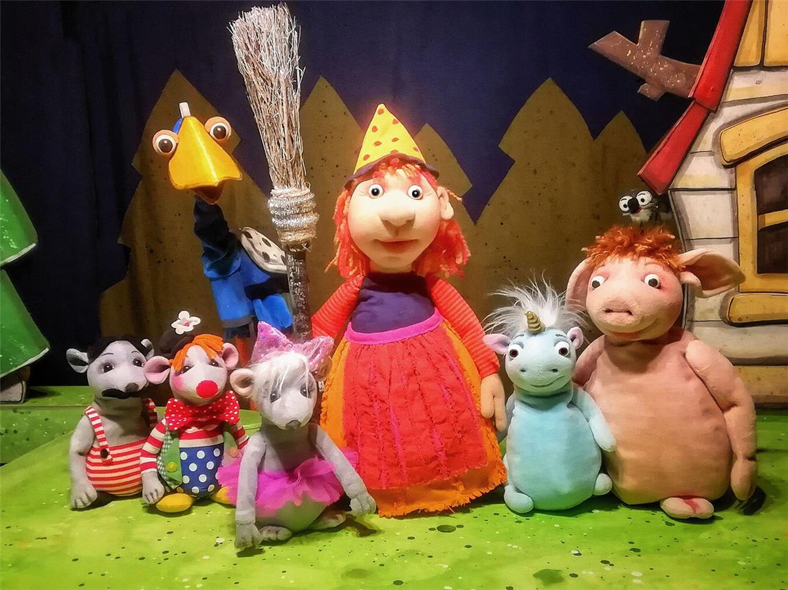 Figurentheater in der Stadtbücherei Goch