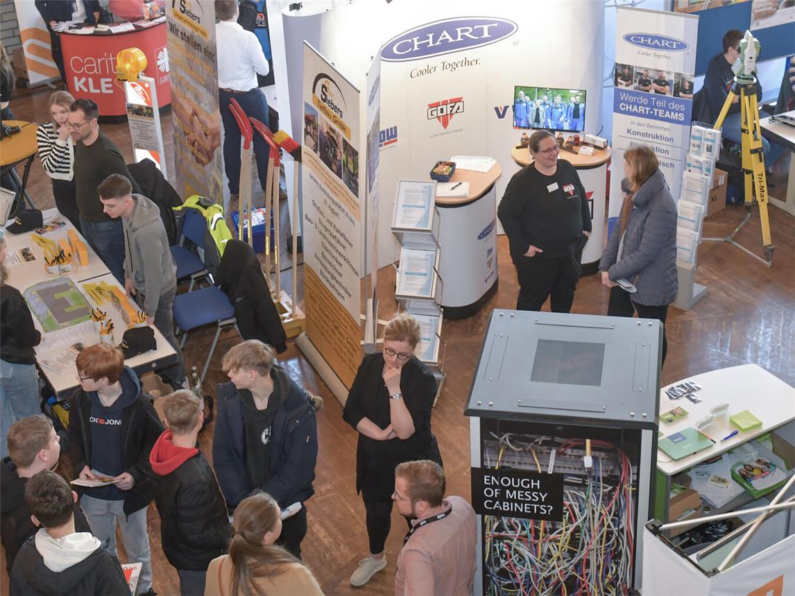 Ausbildungs- und Jobbörse im Gocher Kastell