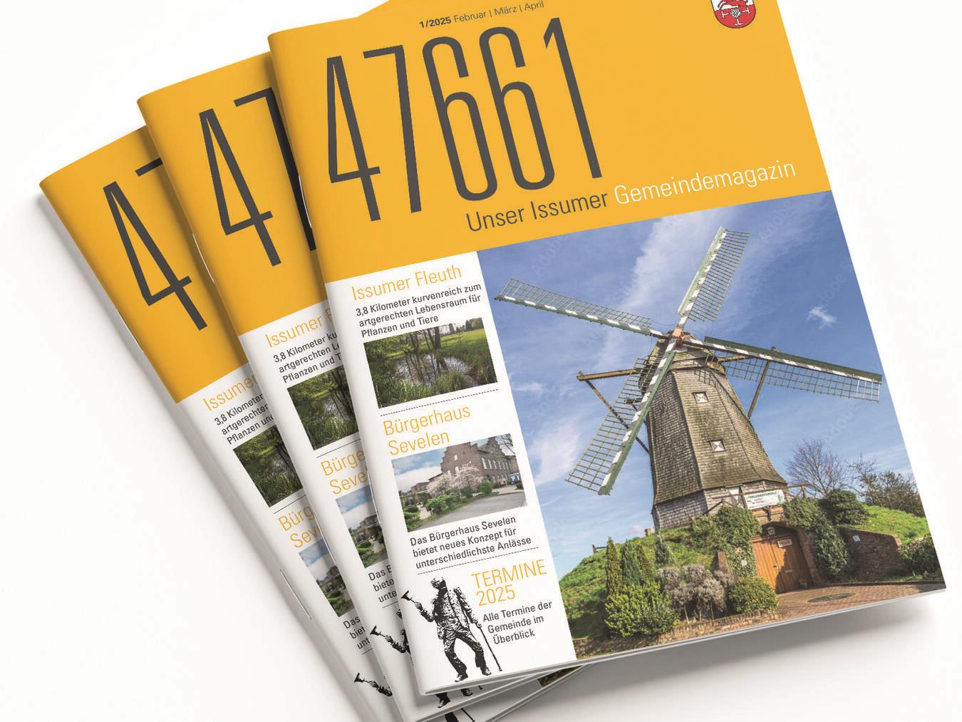 „47661“: Modernes Gemeindemagazin für Bürger, Vereine und Firmen „47661“: Modernes Gemeindemagazin für Bürger, Vereine und Firmen