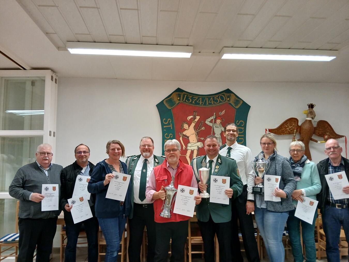 Neue Vereinsmeister und Preisträger 