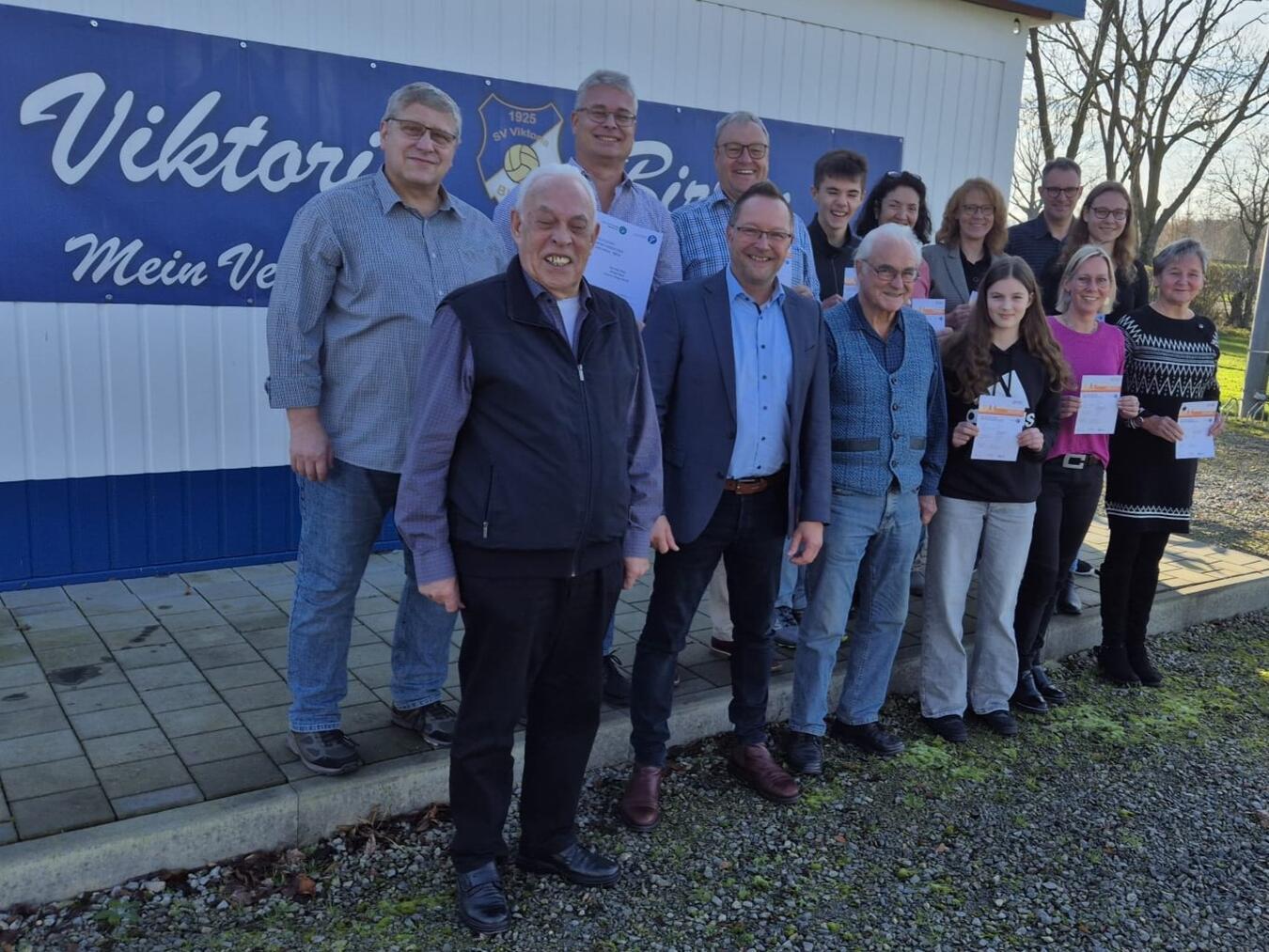 Sportabzeichen-Verleihung bei SV Viktoria Birten 