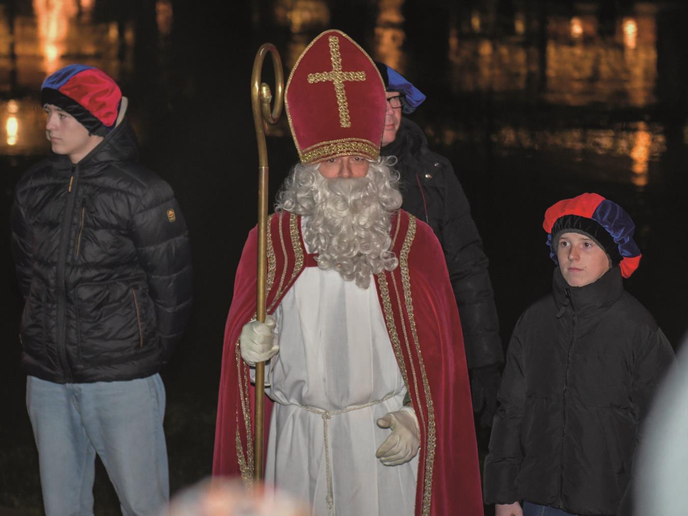 Goch: Nikolaus kommt über die Niers 