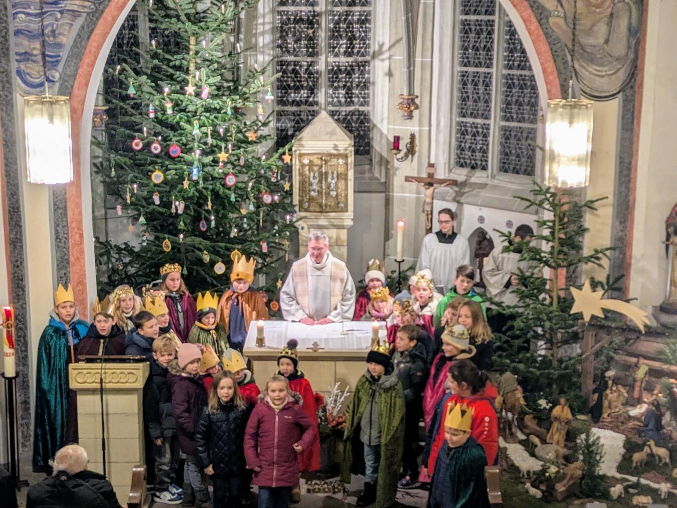 Sternsinger sammeln in Lüttingen 