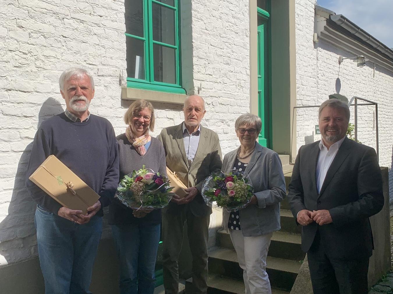 Eheleute van Leuck verabschiedet 
