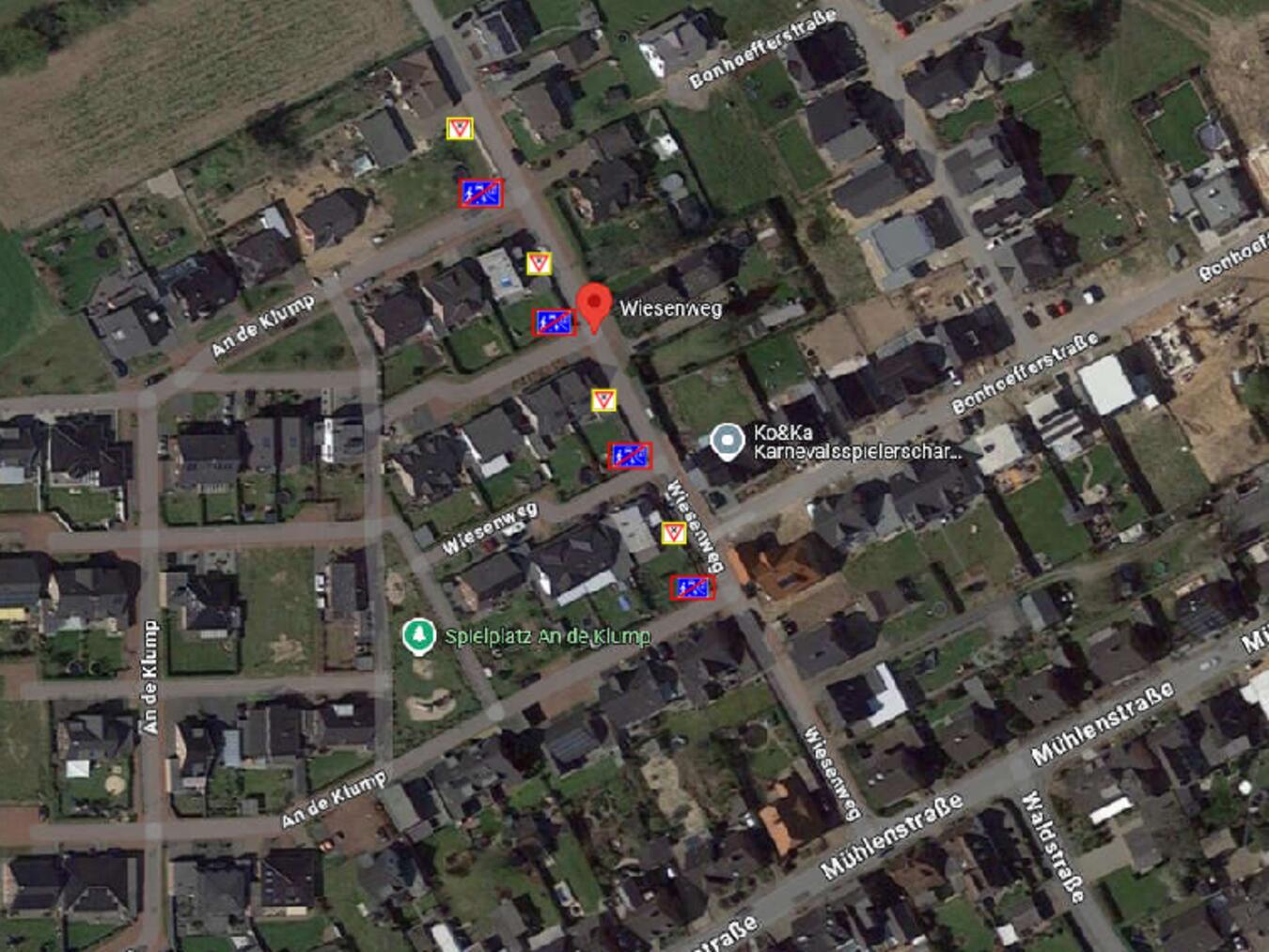 Beschilderung im Wohngebiet An de Klump wird angepasst 