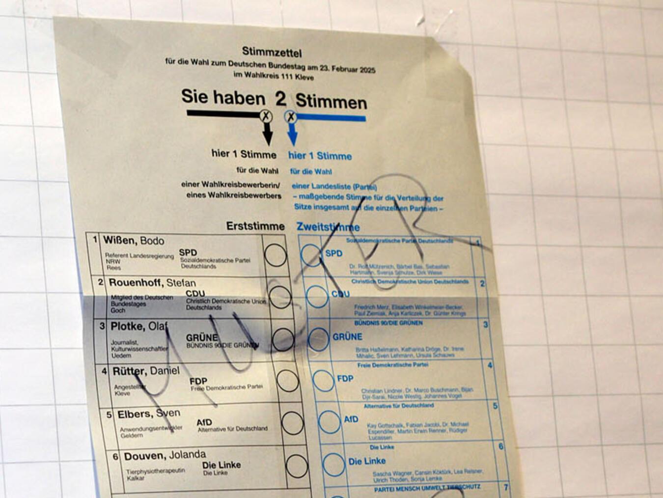 Briefwahl vor Ort auch Freitagnachmittag und Samstagvormittag möglich  