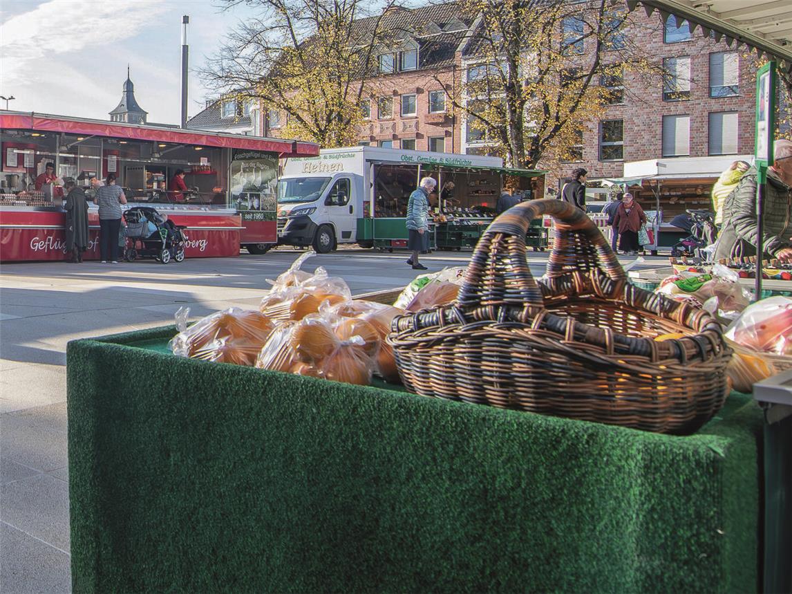 Wochenmarkt in Kevelaer