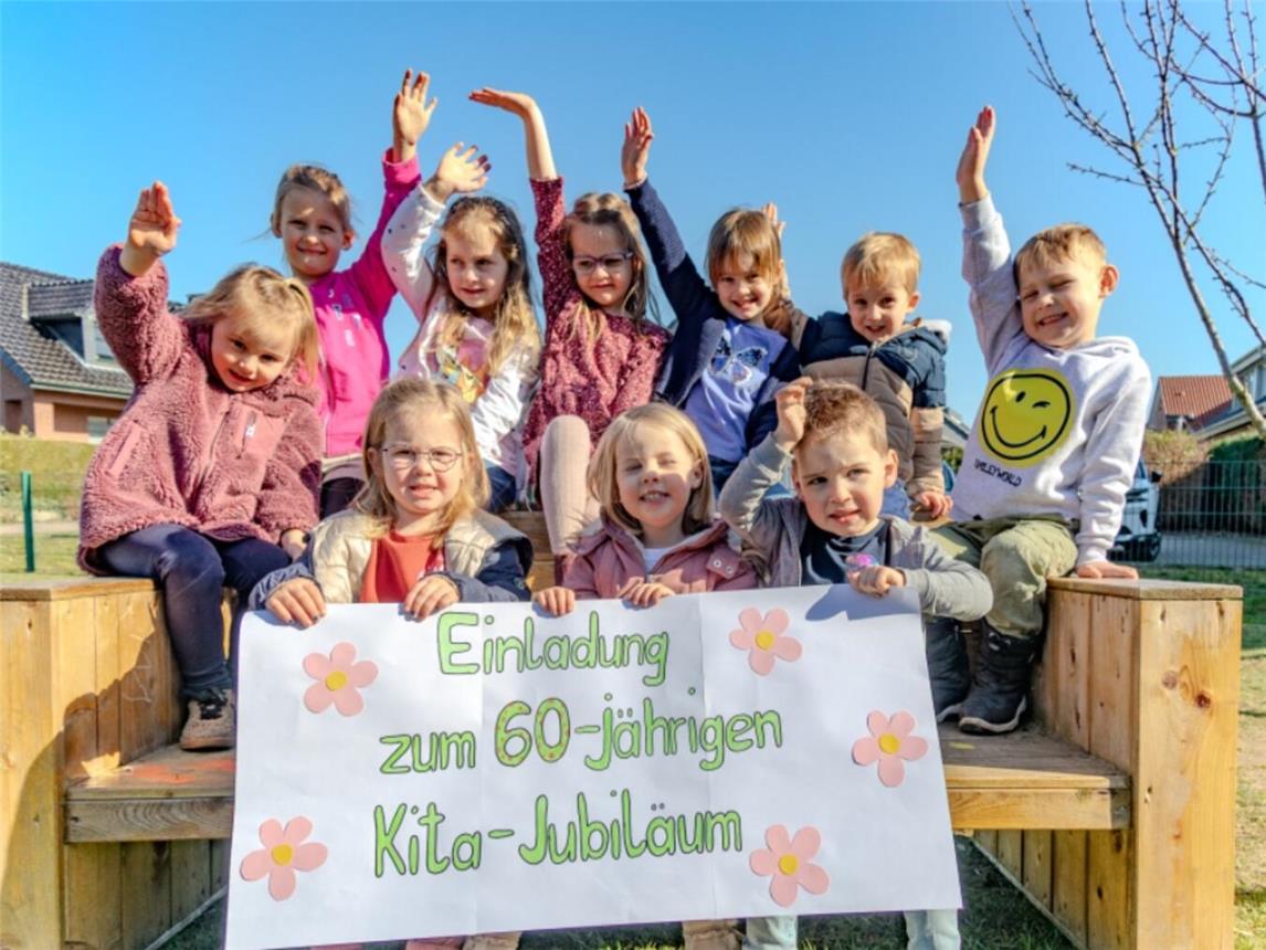 Kita St. Lucia in Walbeck feiert ihr 60-jähriges Jubiläum