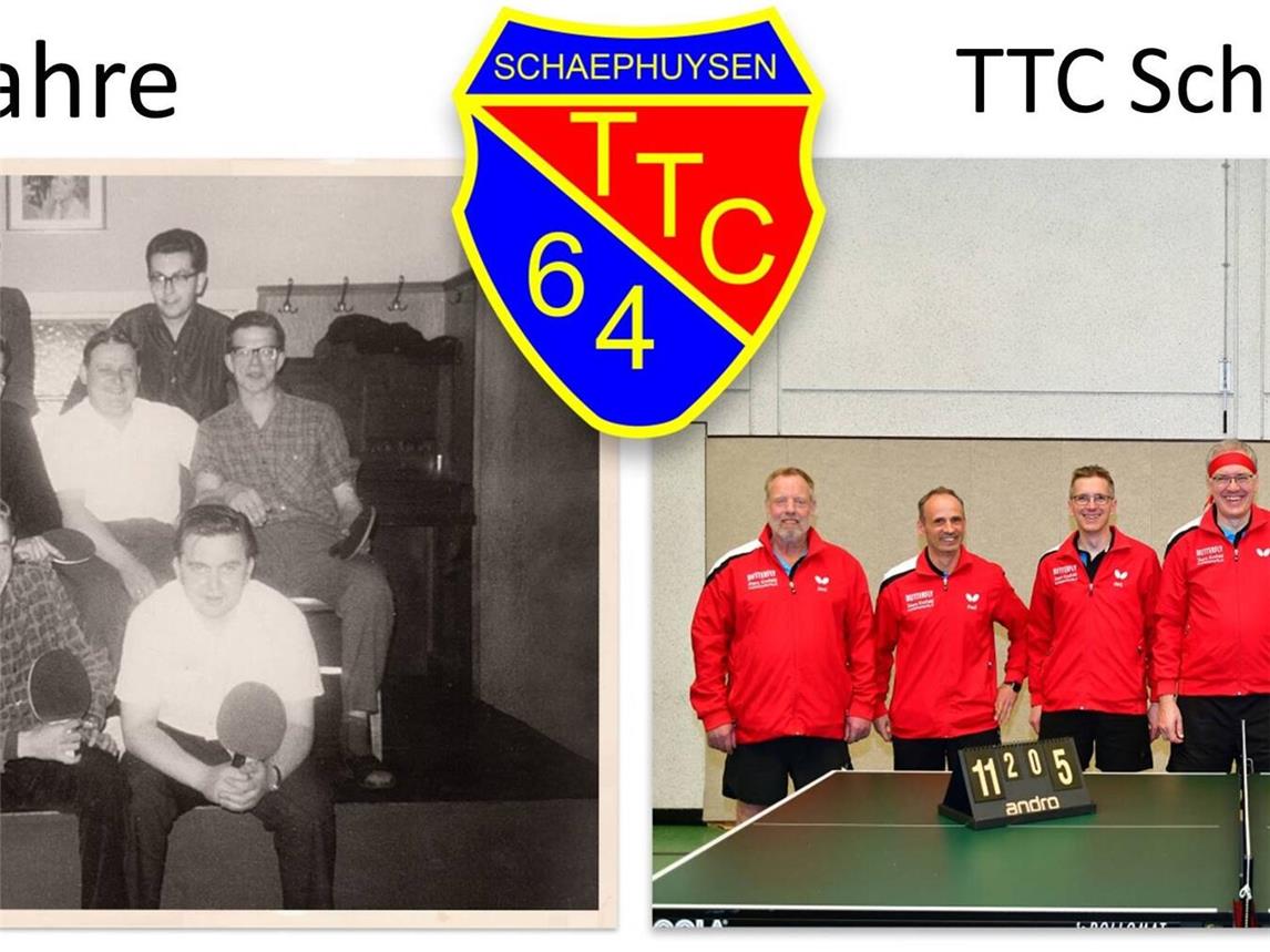 TTC Schaephuysen feiert 60. Geburtstag