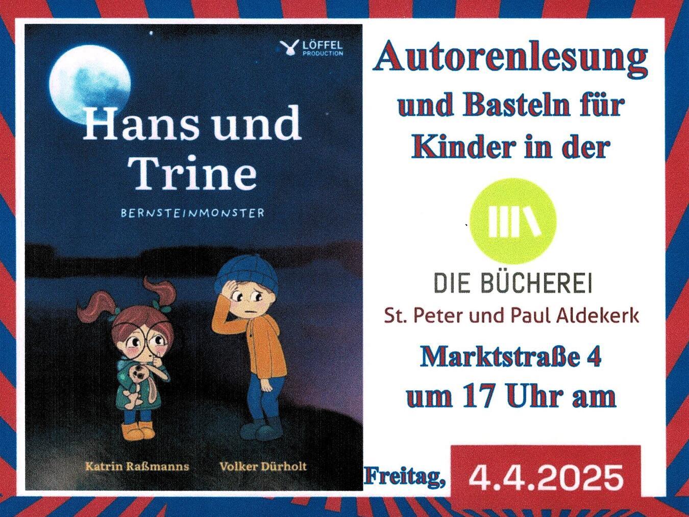 Autorenlesung und Bastelaktion 
