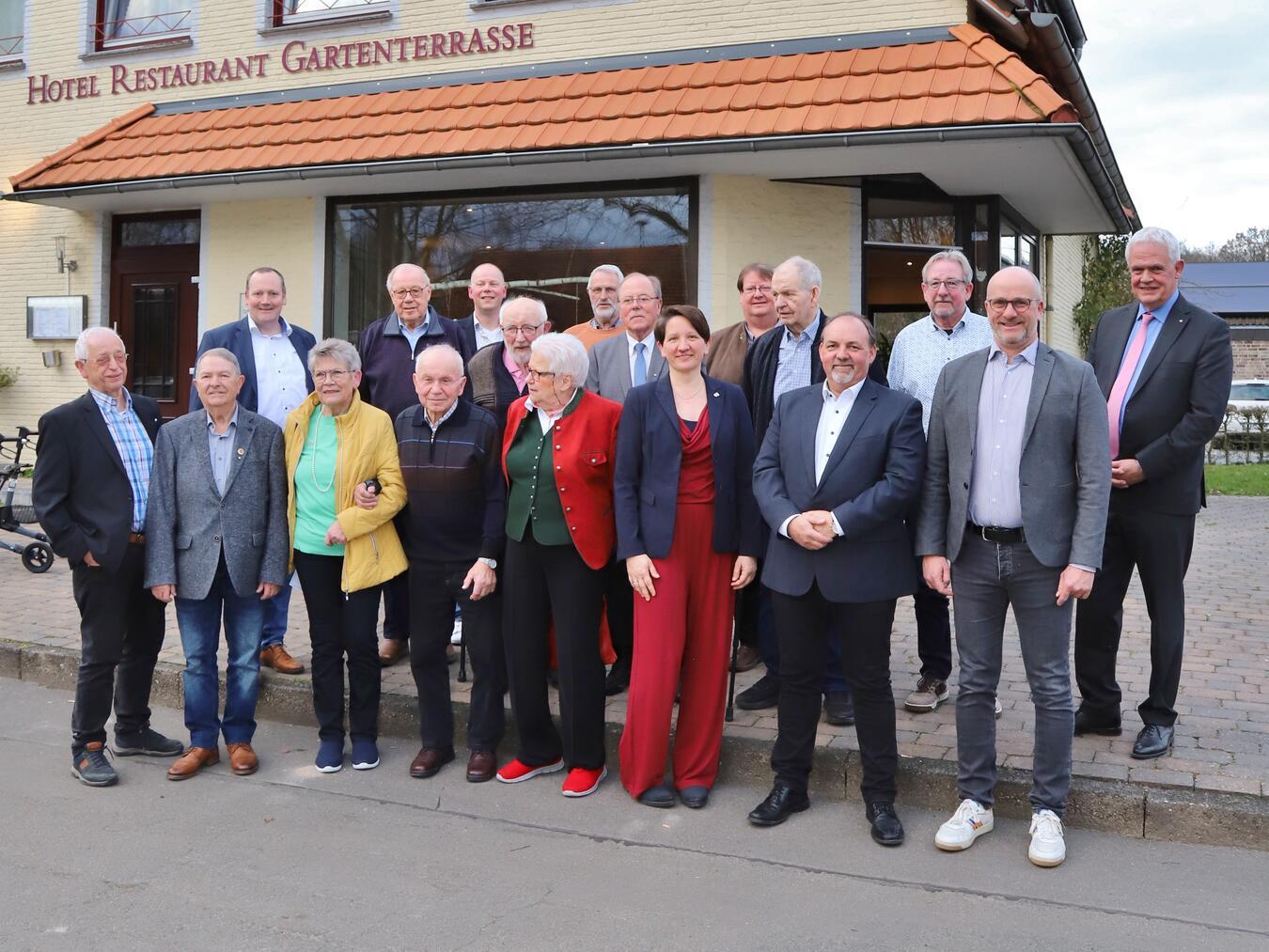 CDU Ortsverbände des Gocher Landers ehrten langjährige Mitglieder 