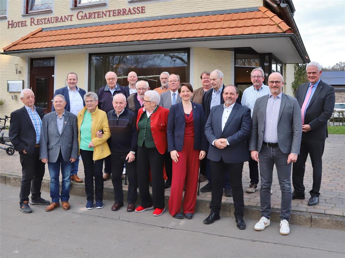 CDU Ortsverbände des Gocher Landers ehrten langjährige Mitglieder