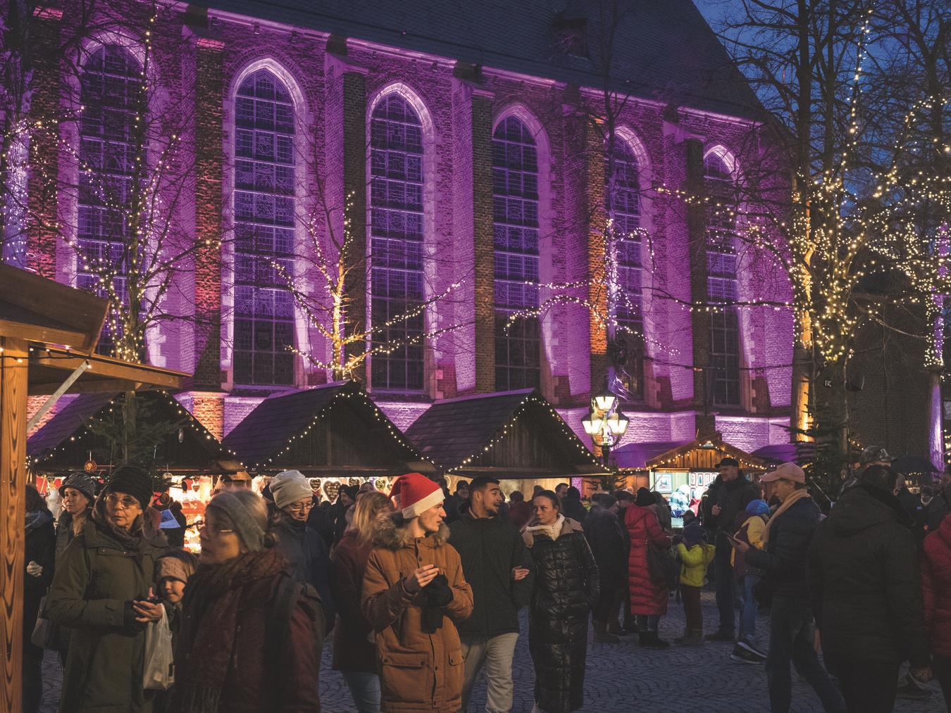 Woher kommen die Besucher in Kevelaers Innenstadt? 