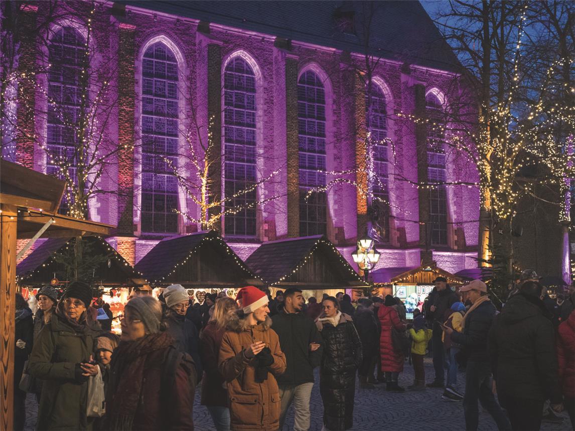 Woher kommen die Besucher
in Kevelaers Innenstadt?