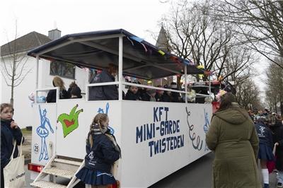 Karnevalsumzug in Twisteden 2026 