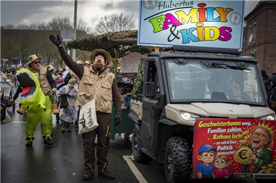 Rosenmontagszug in Kevelaer 2026