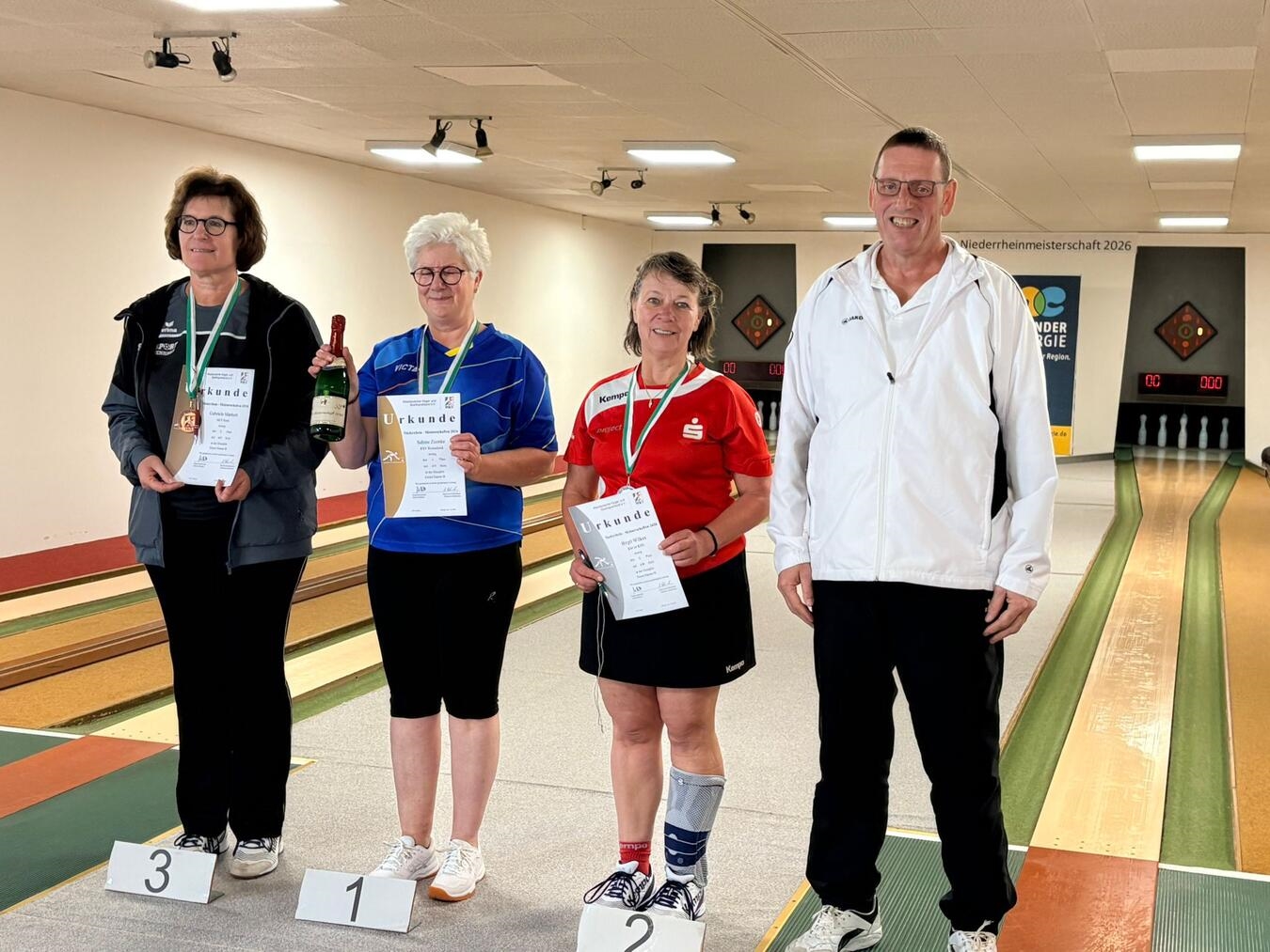 Birgit Wilkes holte sich den Vize-Titel. Foto: KKSG