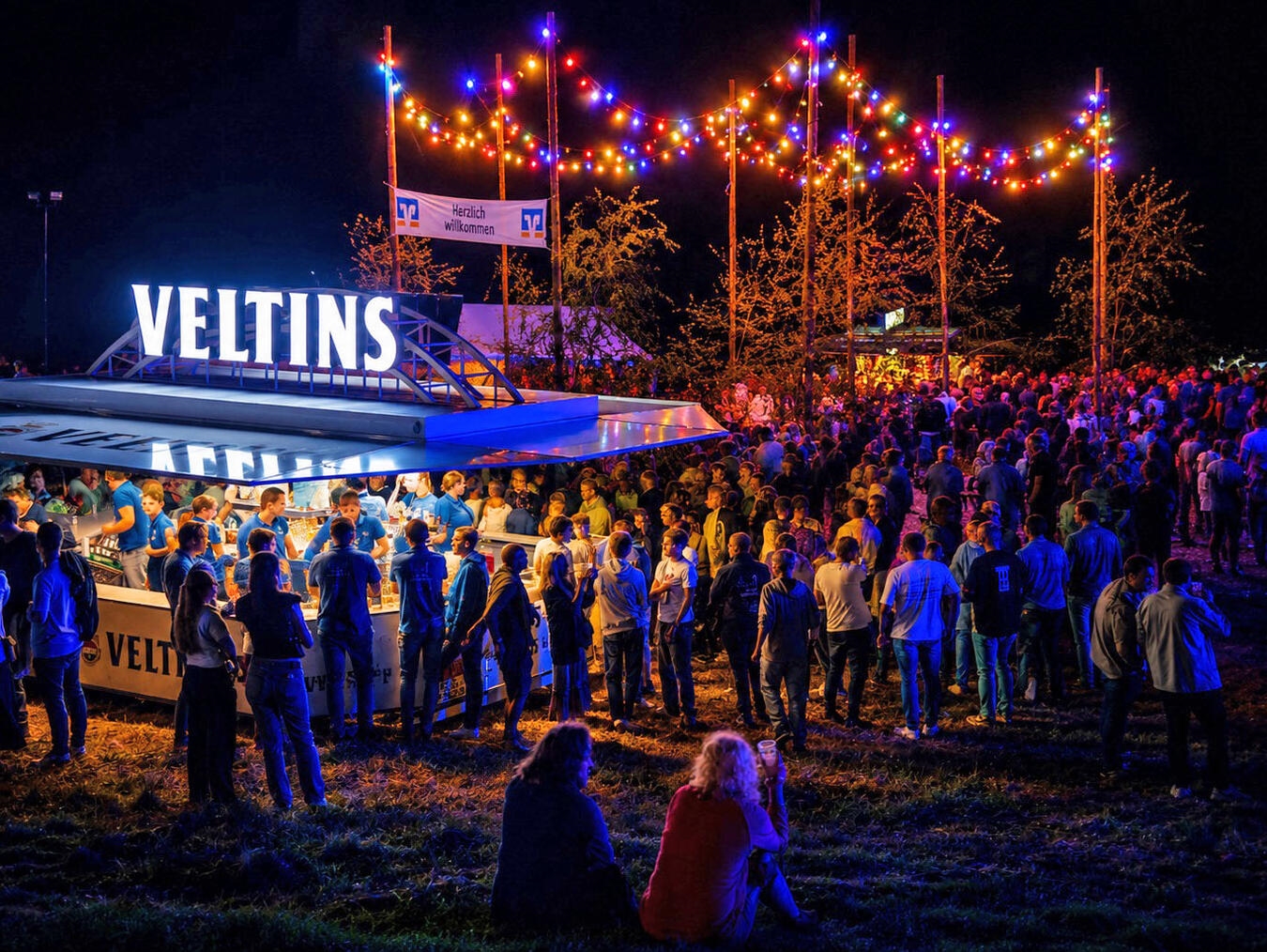 Bis tief in die Nacht wird wieder gefeiert. Foto: KLJB Sonsbeck